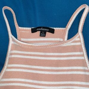 Size: L  pink ambiance tank